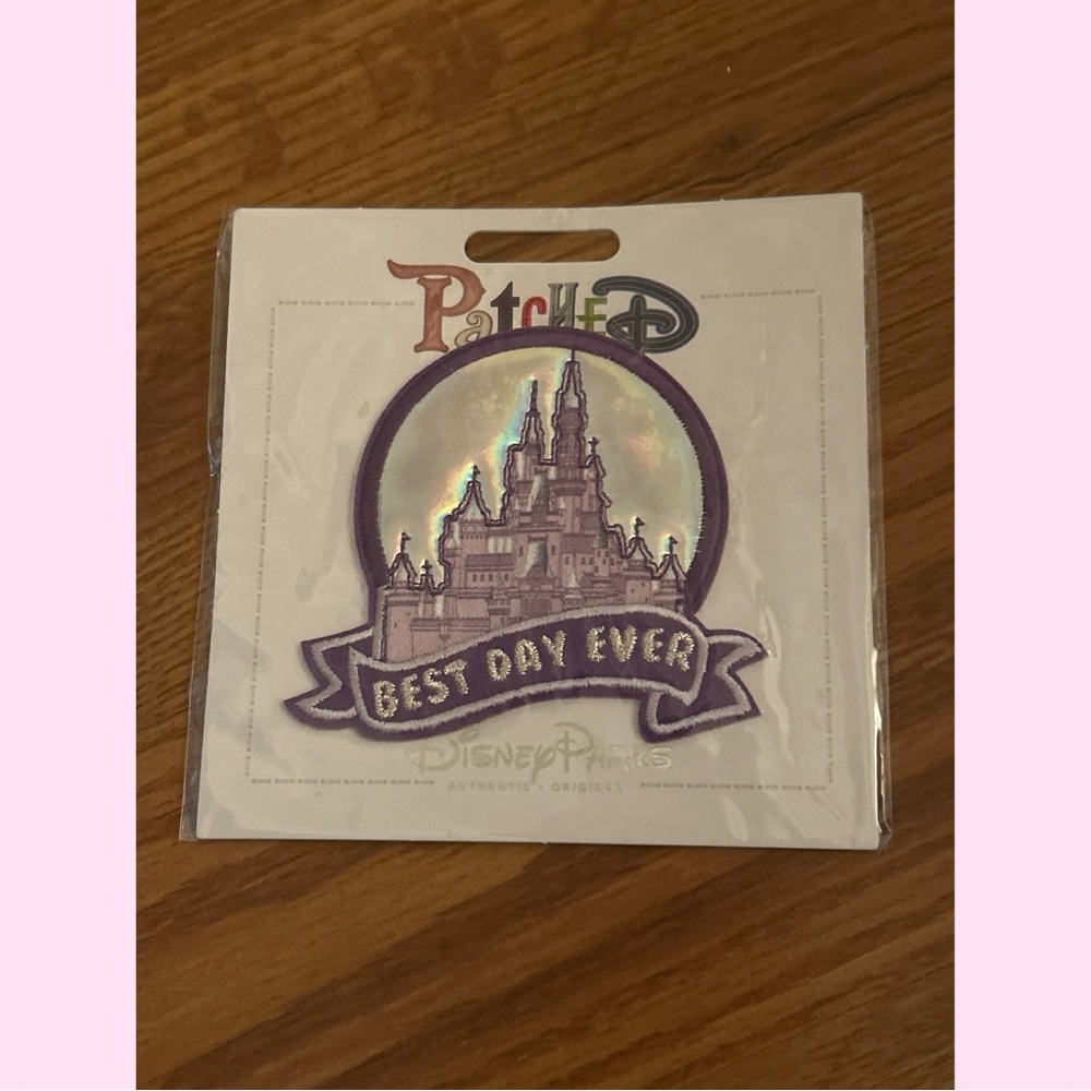 Disney Parks Best Day Ever Patch